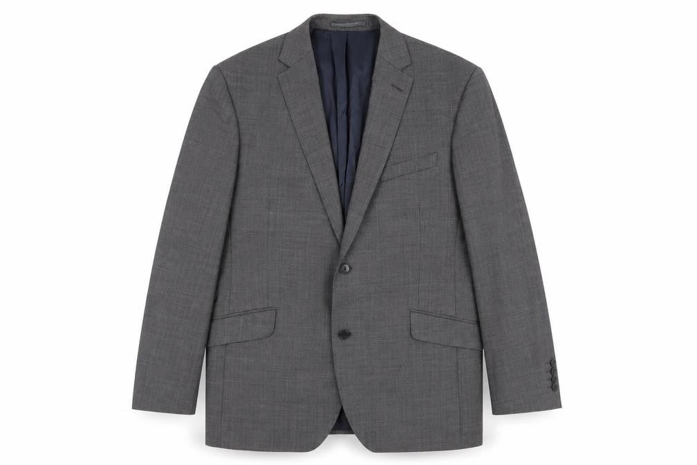 Mens UK Size 44 Austin Reed Regular Grey Suit Jacket