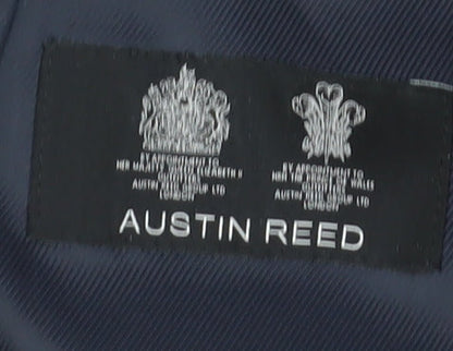 Austin Reed Men's Grey Single-Breasted Blazer 44R