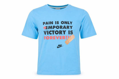 Mens UK Size M Nike Blue  T-Shirt