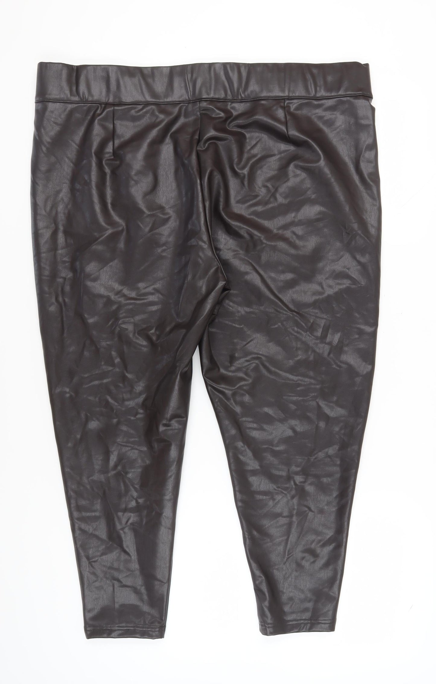 Womens UK Size 24 Marks and Spencer  Ankle Brown Leggings