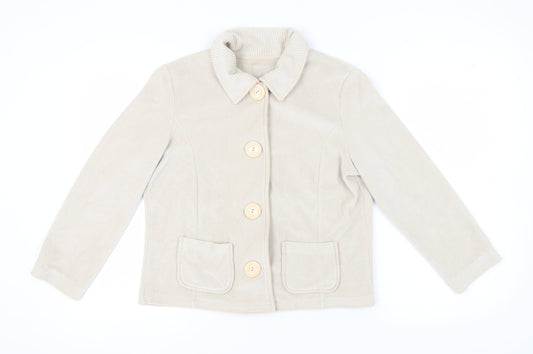 Marks and Spencer Beige Women's Large Casual Jacket