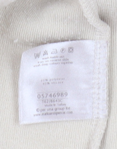 Womens UK Size L Marks and Spencer Beige