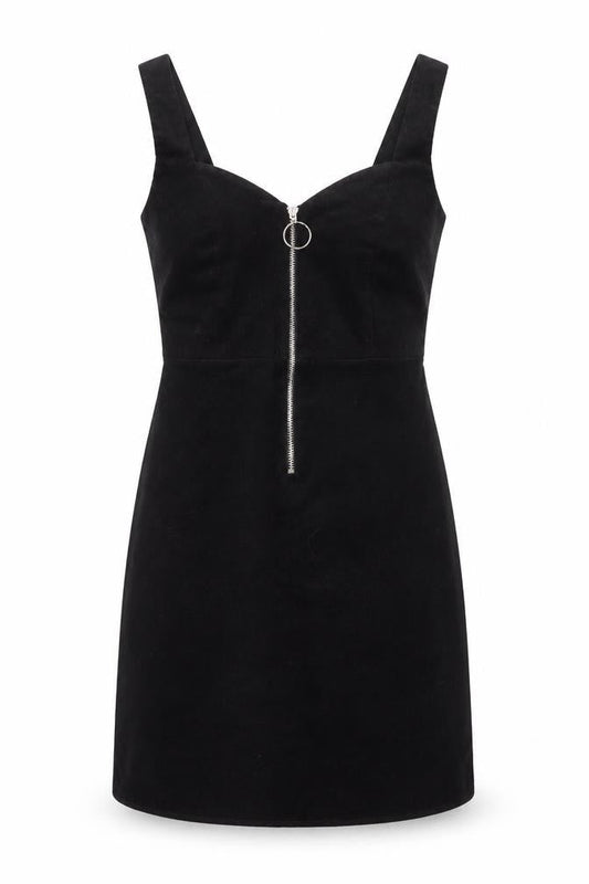 Topshop Black Pencil Dress, Size 8, Strappy Sleeveless