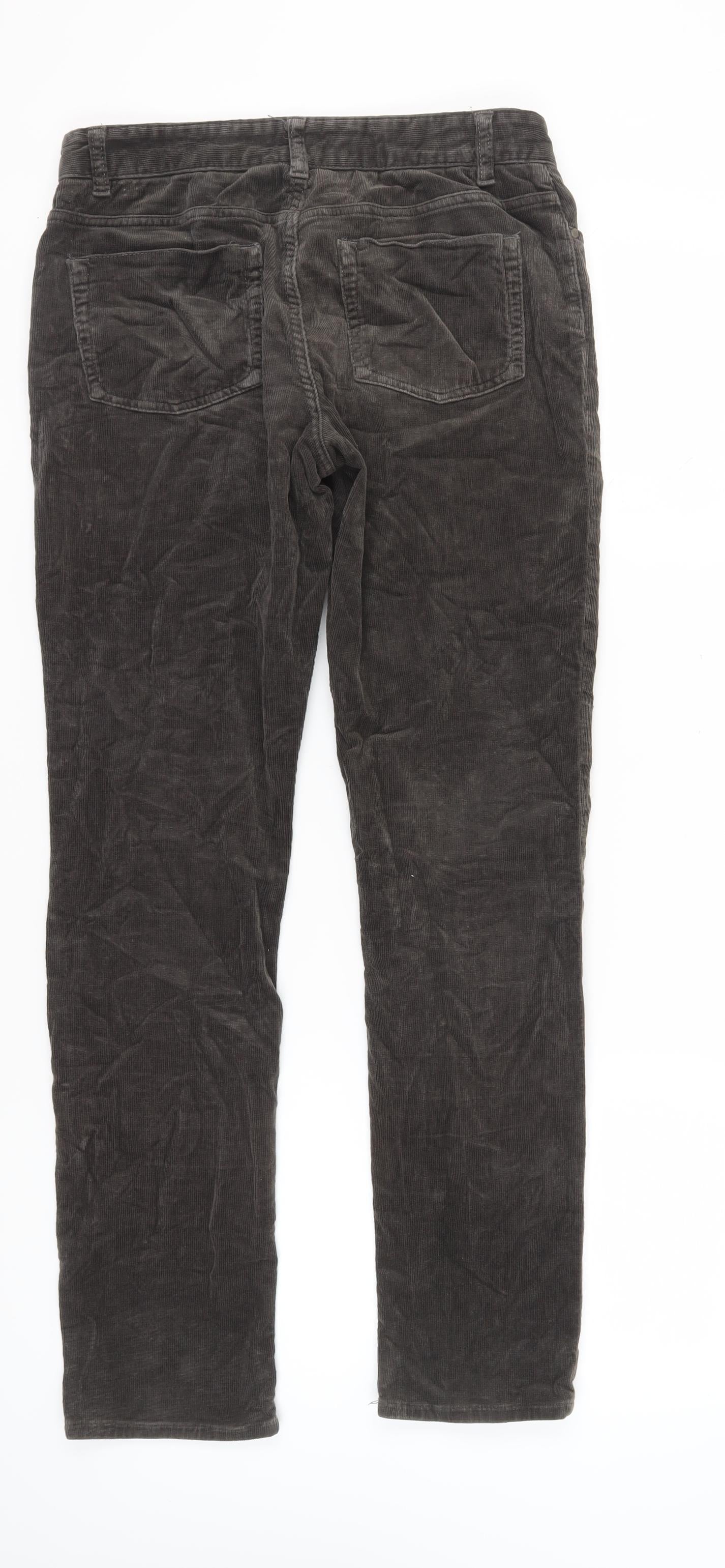 Ken Women's Brown Corduroy Trousers Size 30