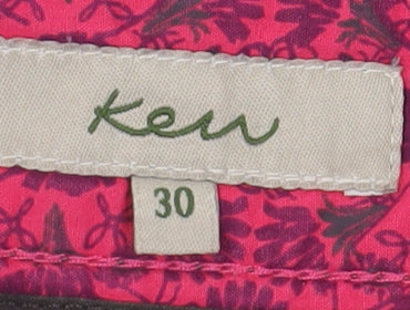 Ken Women's Brown Corduroy Trousers Size 30