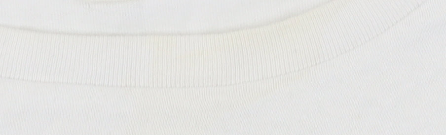 Womens UK Size 14 River Island White  T-Shirt
