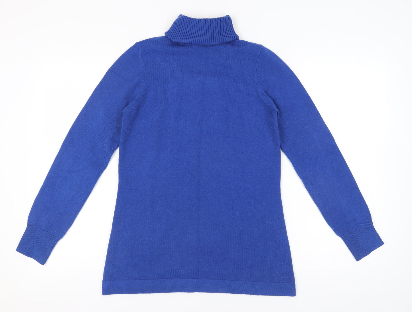 Womens UK Size M French Connection Blue Pullover Jumper