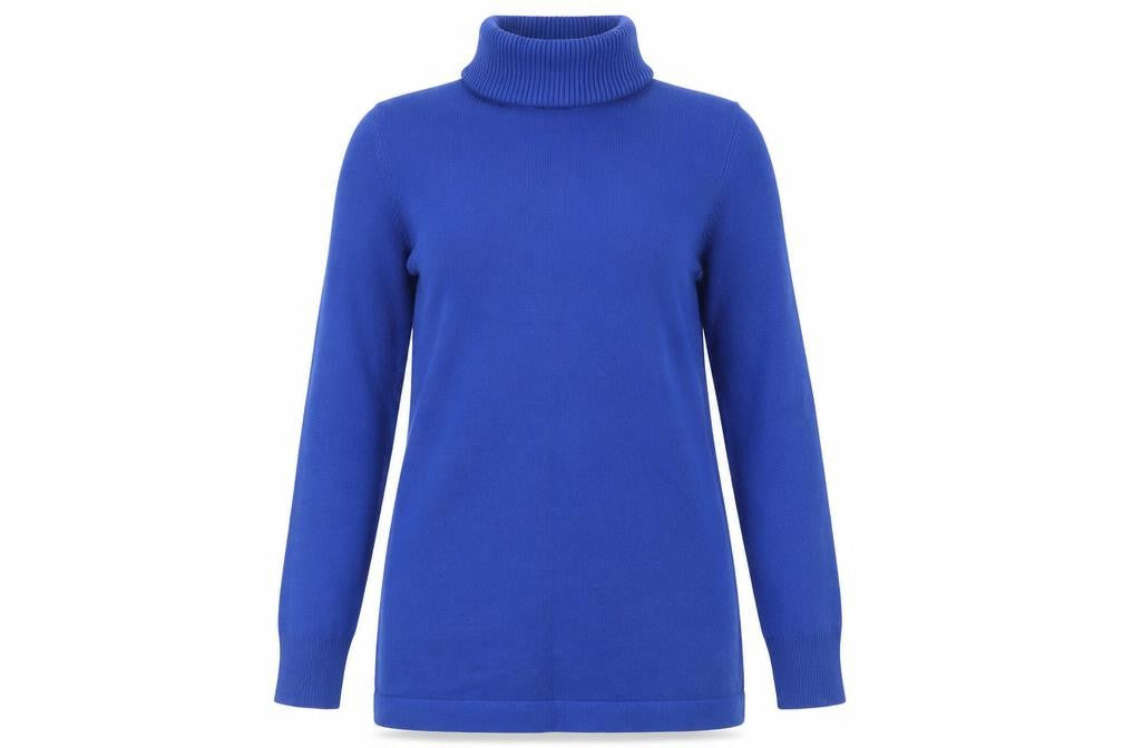 Womens UK Size M French Connection Blue Pullover Jumper