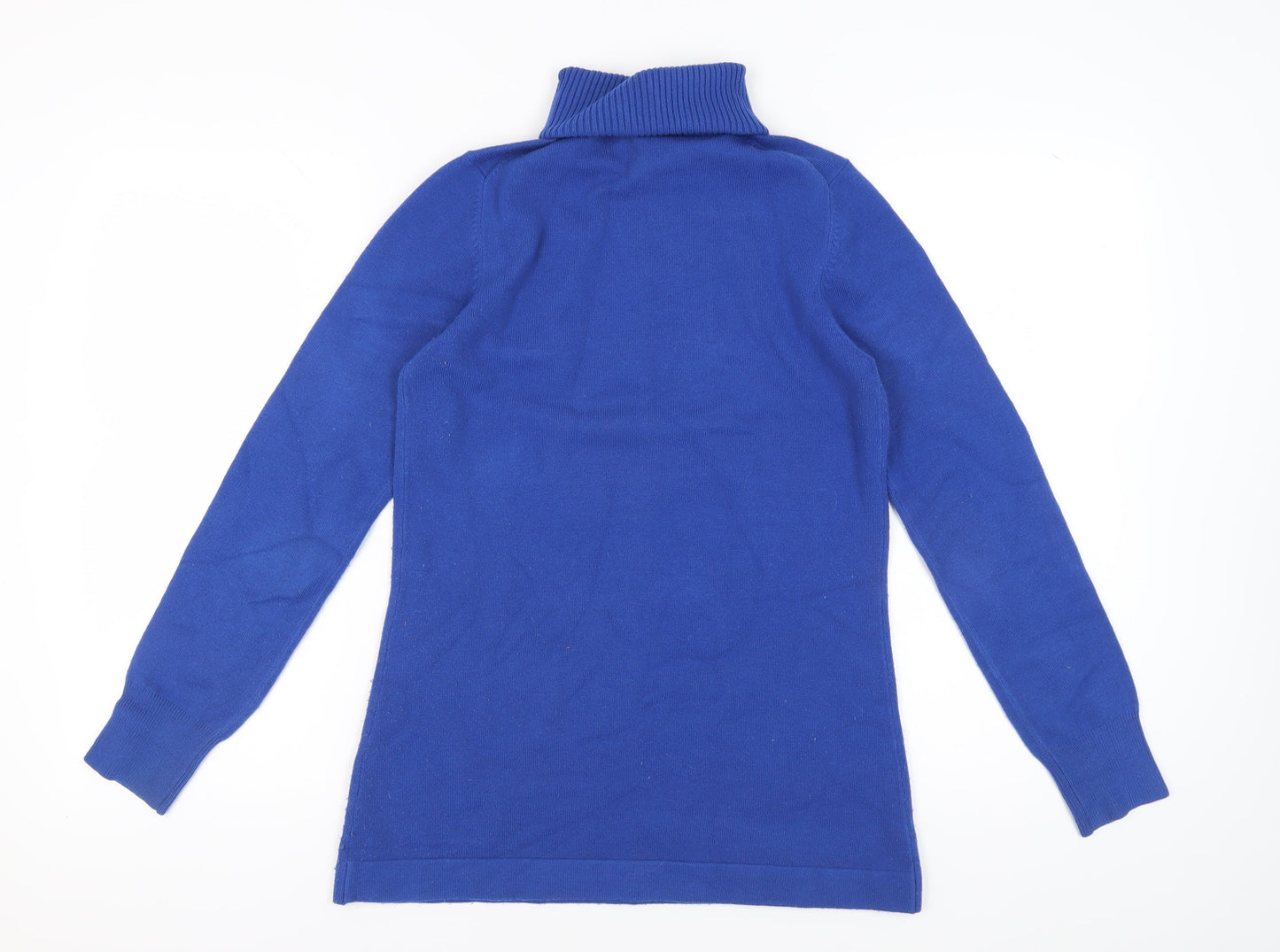 Womens UK Size M French Connection Blue Pullover Jumper