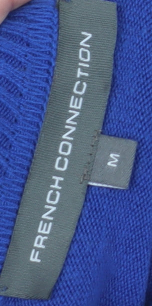 Womens UK Size M French Connection Blue Pullover Jumper