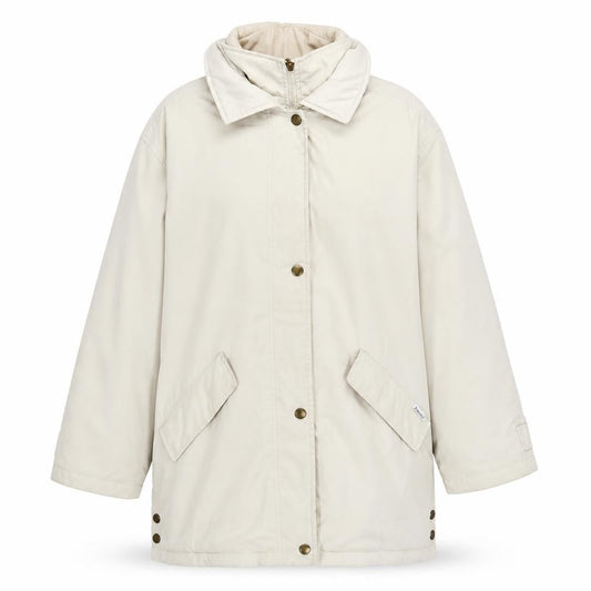 Womens UK Size 8 Marks and Spencer Beige Parka Coat