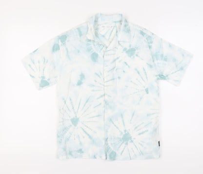 Zara Boys' Multicoloured Button-Up Shirt, 11-12 Years
