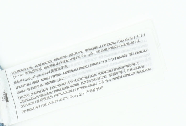 Abercrombie & Fitch Unisex Blue 2XL Pullover Jumper