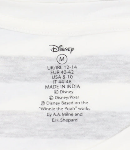 Disney Women's Lion King Nightshirt, Size 12-14, White Striped