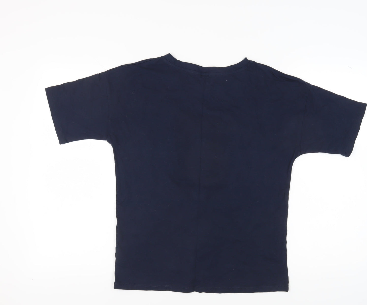 Teens UK Size 6 Marks and Spencer Blue Basic T-Shirt