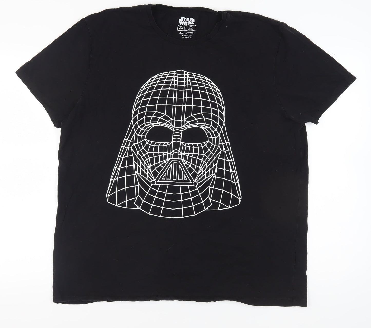 Star Wars Men's 2XL Black Darth Vader T-Shirt
