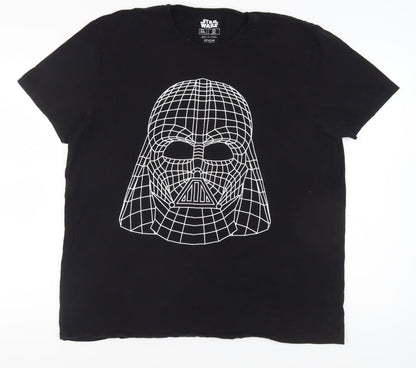 Star Wars Men's 2XL Black Darth Vader T-Shirt