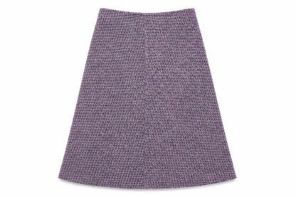 Womens UK Size 14 Eastex A-Line Tweed Skirt