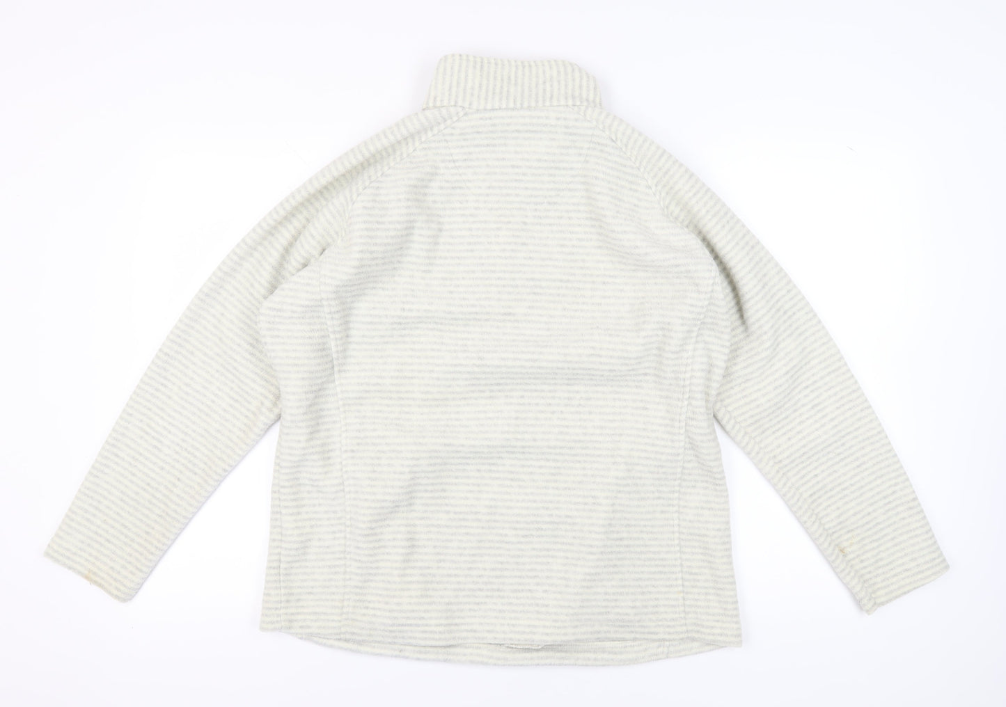 Regatta Women's Grey Striped Pullover Sweatshirt 18