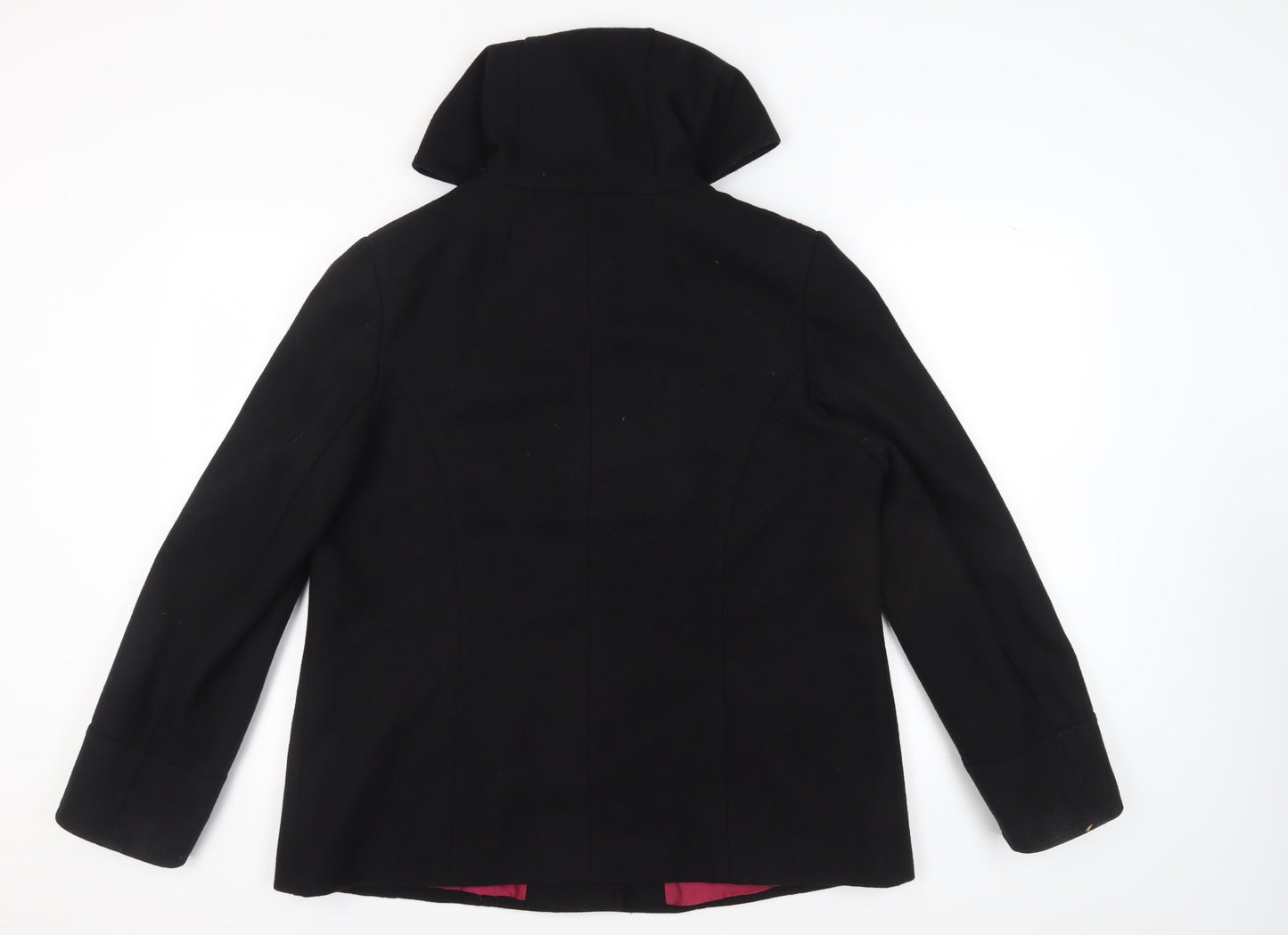 Evans Women's Black Wool Coat Size 16