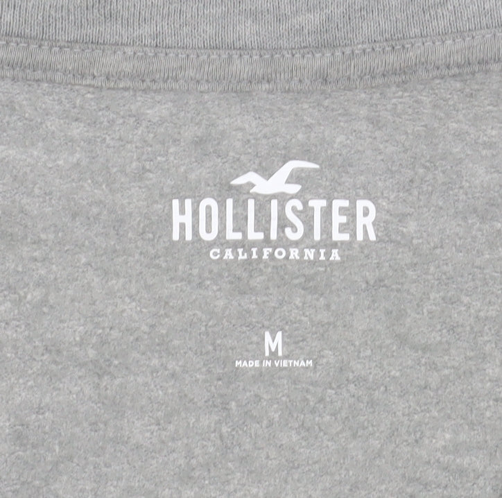 Hollister Women's Grey Pullover Sweatshirt M