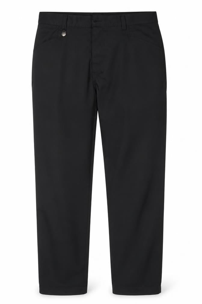 Mens UK Size 34 Dunlop  Dress Pants Black Trousers