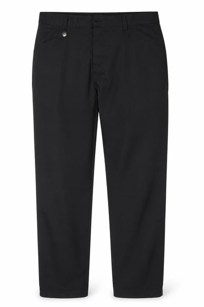 Mens UK Size 34 Dunlop  Dress Pants Black Trousers