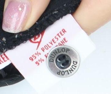 Dunlop Men's Black Dress Pants, Size 34, Workwear