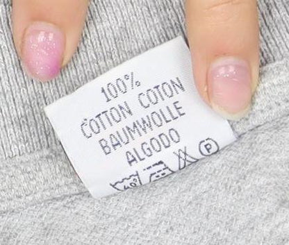 Ellesse Men's Grey Polo, M, Cotton, Short Sleeve