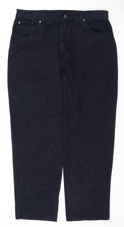 Mens UK Size 34 Relic  Tapered Black Jeans
