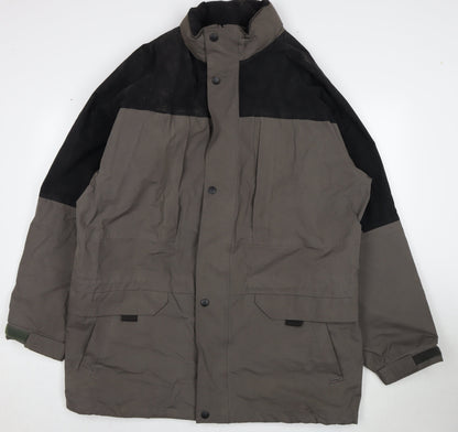 Mens UK Size 48 Brook Taverner Brown Basic Jacket