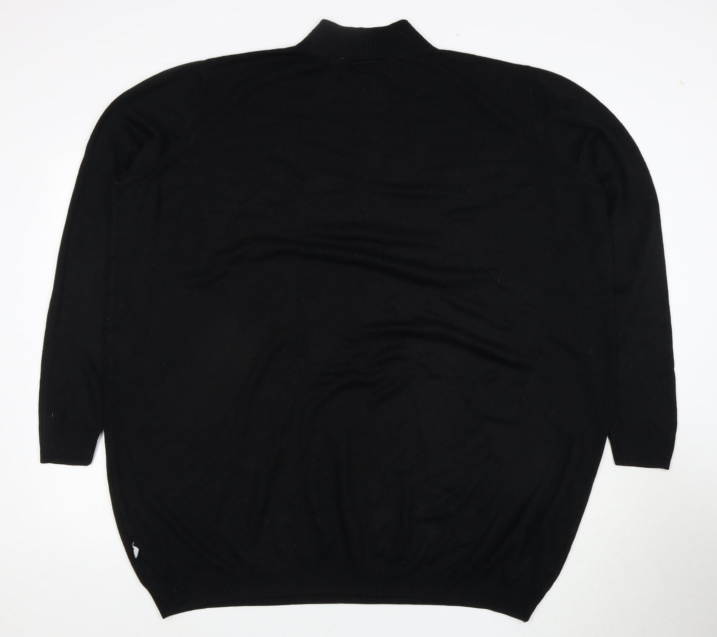 Collusion Women's Black High Neck Pullover Jumper, Size 10