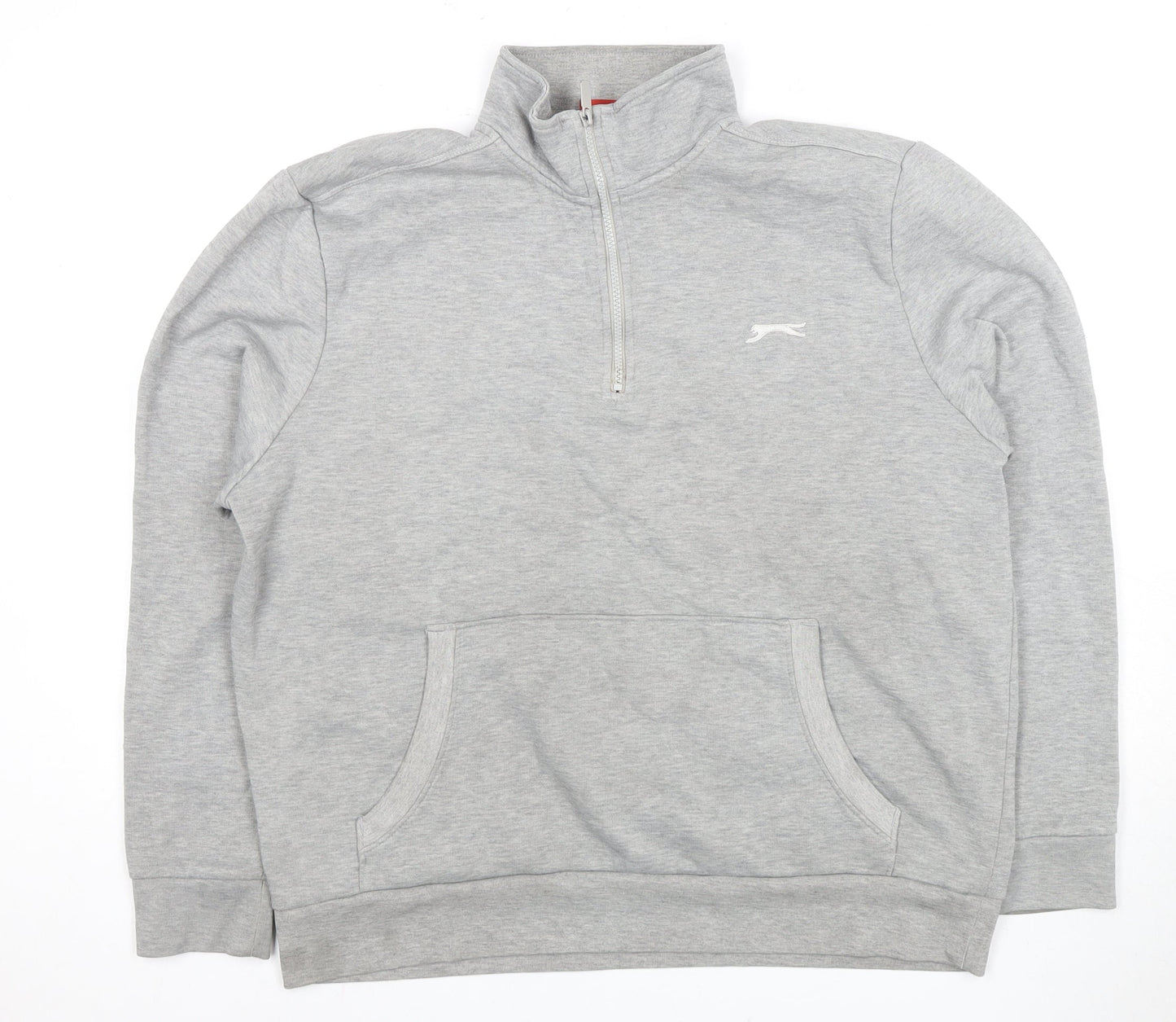 Mens UK Size XL Slazenger Grey Pullover Sweatshirt