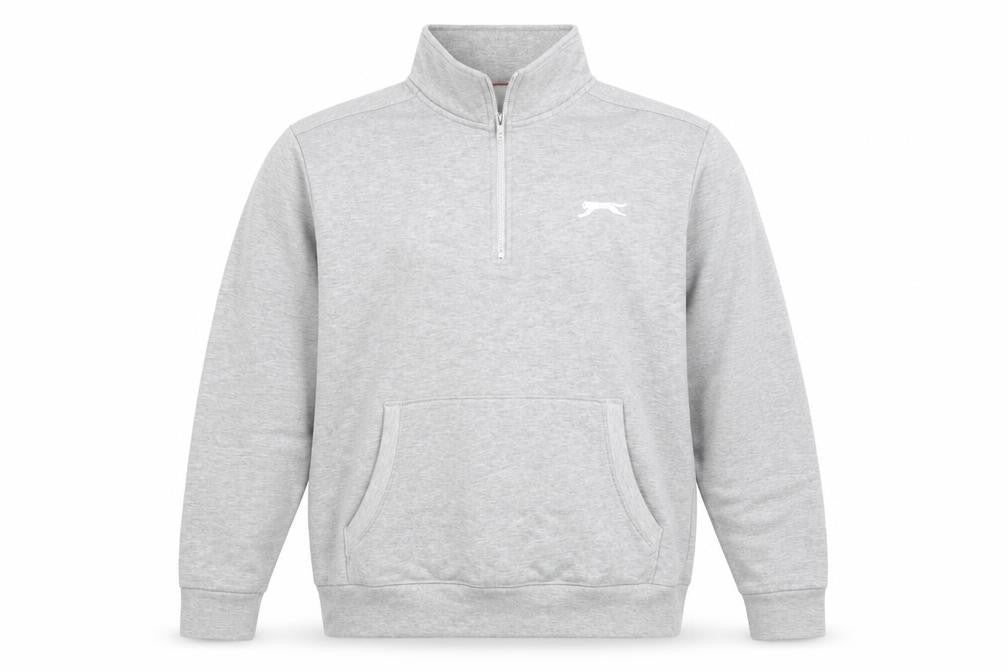 Mens UK Size XL Slazenger Grey Pullover Sweatshirt