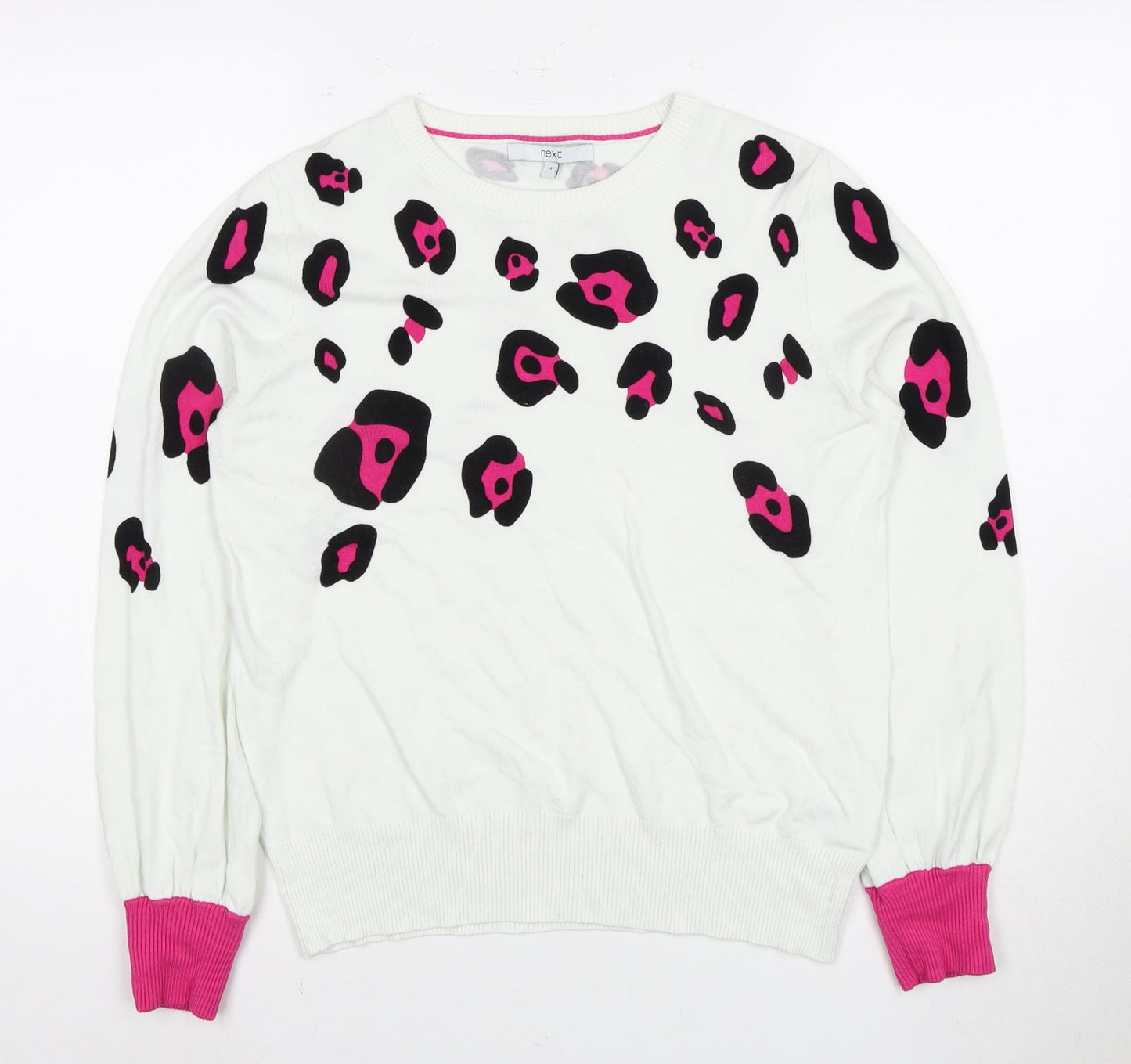 Womens UK Size 14 NEXT Multicoloured Pullover Jumper