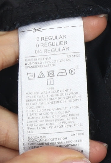 Gap Women's Black Slim Jeans Size 0 - Stylish & Comfortable