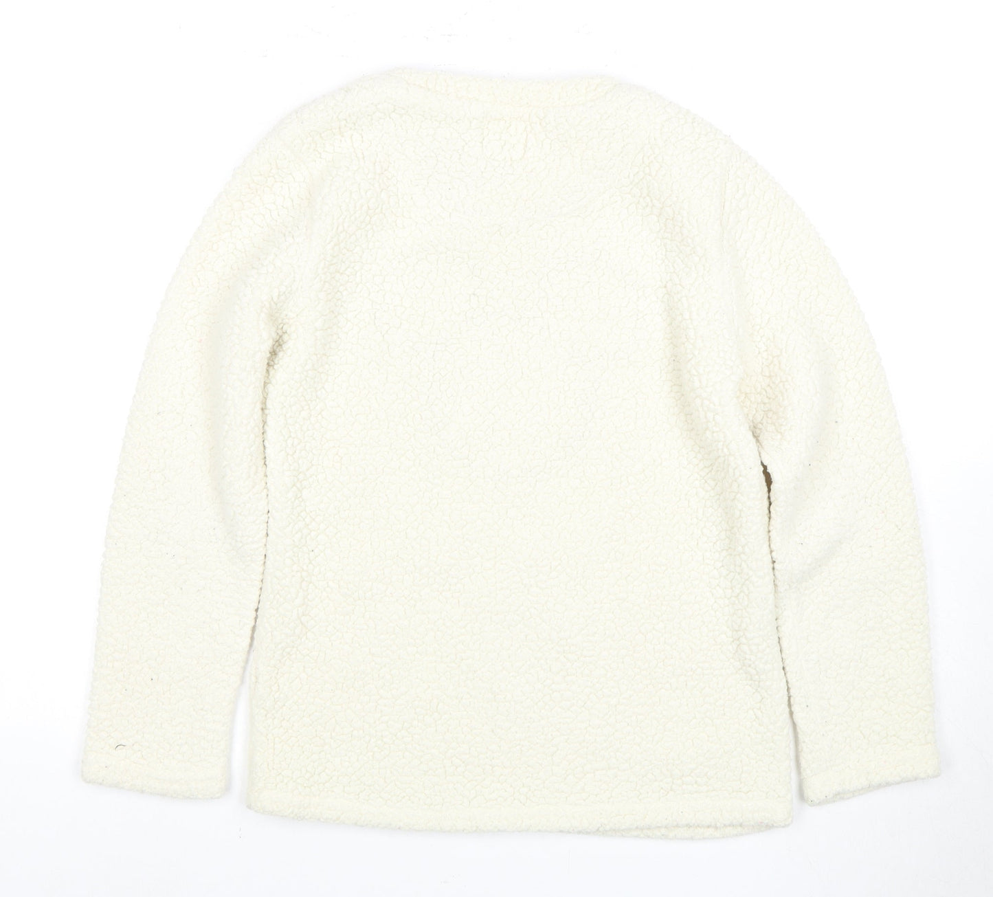 Disney Women's White Fleece Mickey Mouse Lounge Top