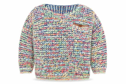 Womens UK Size 10 Izabel London Multicoloured Pullover Jumper