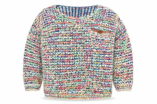 Womens UK Size 10 Izabel London Multicoloured Pullover Jumper