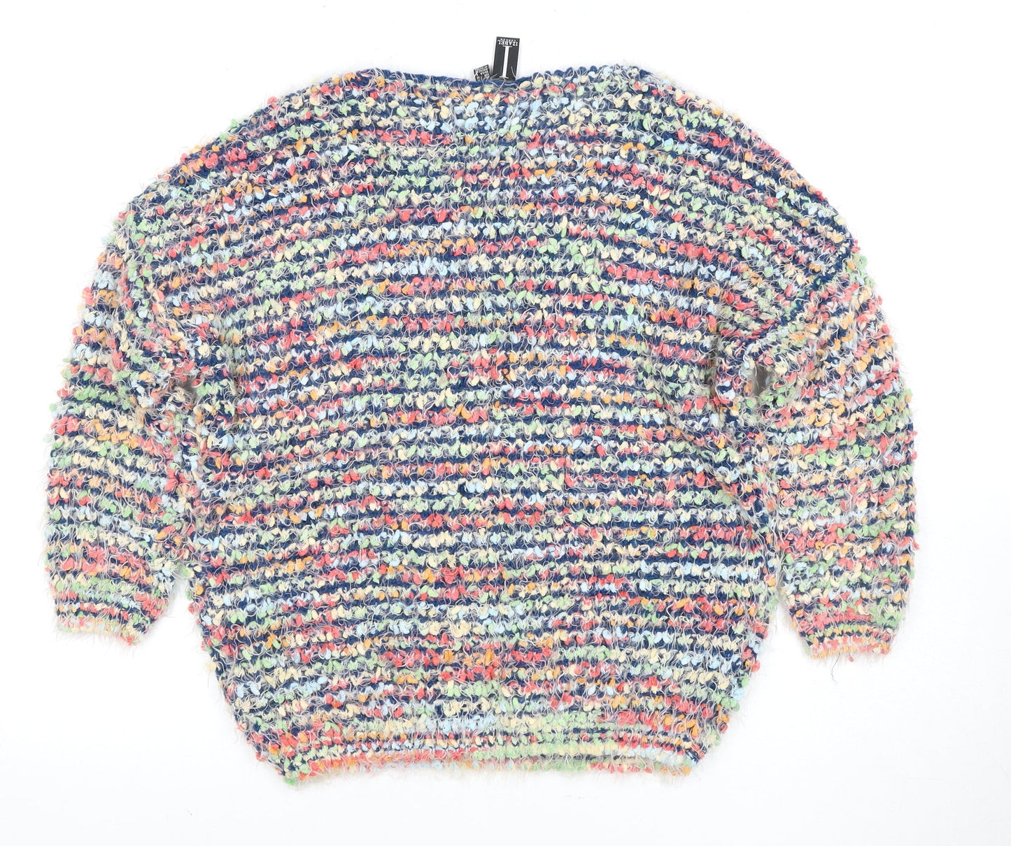 Womens UK Size 10 Izabel London Multicoloured Pullover Jumper
