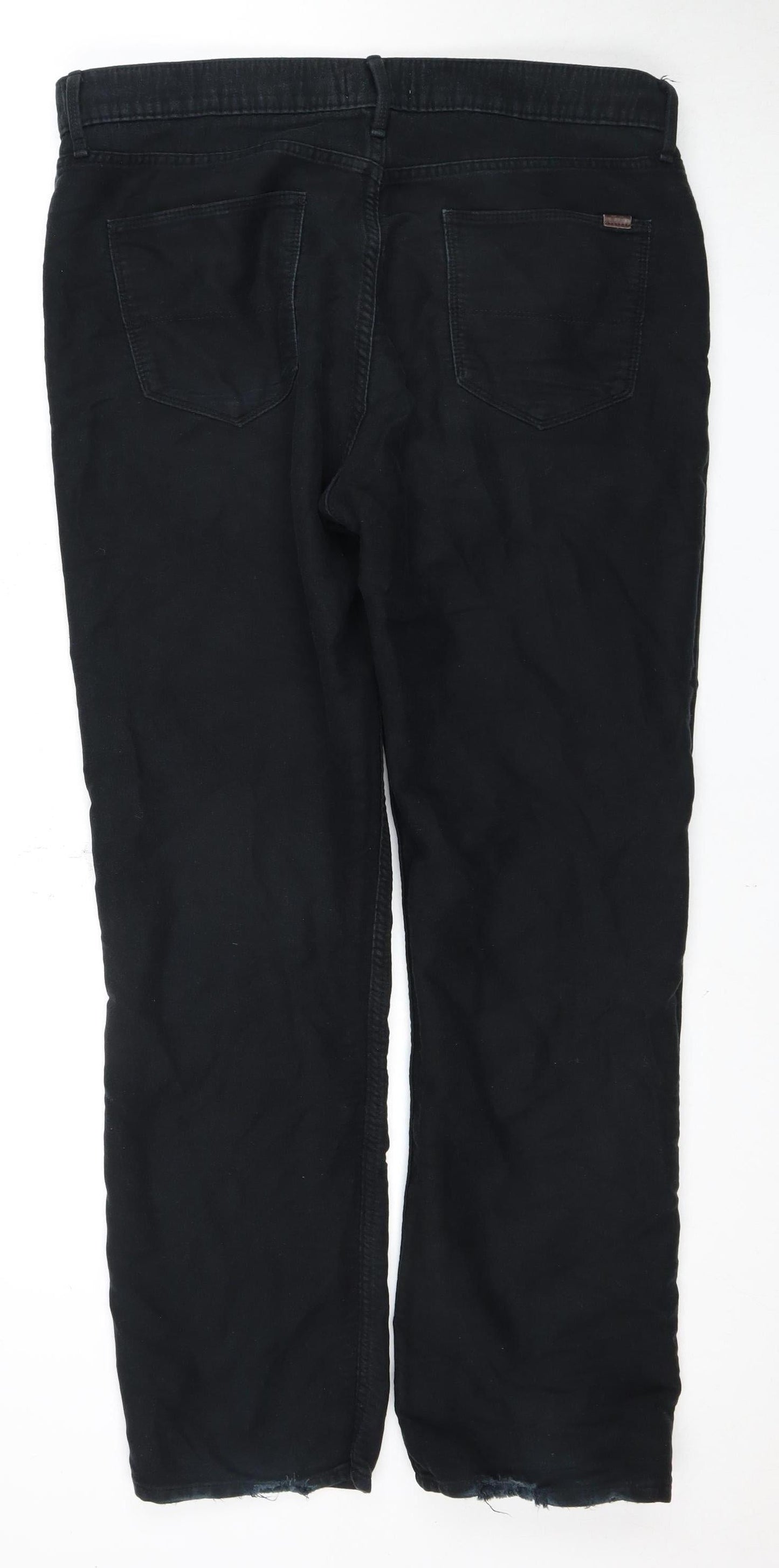 Marks and Spencer Men's Black Straight Jeans 31 in