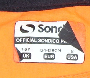 Sondico Boys Orange Football T-Shirt 7-8 Years