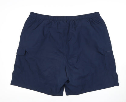 Lonsdale Men's Blue Cargo Shorts 3XL Relaxed Fit