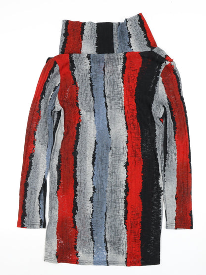 Zino Women's Multicoloured Long Sleeve Tunic