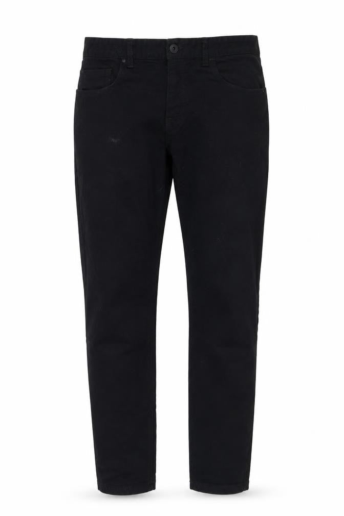 Mens UK Size L NEXT Regular Fit Straight Black Jeans
