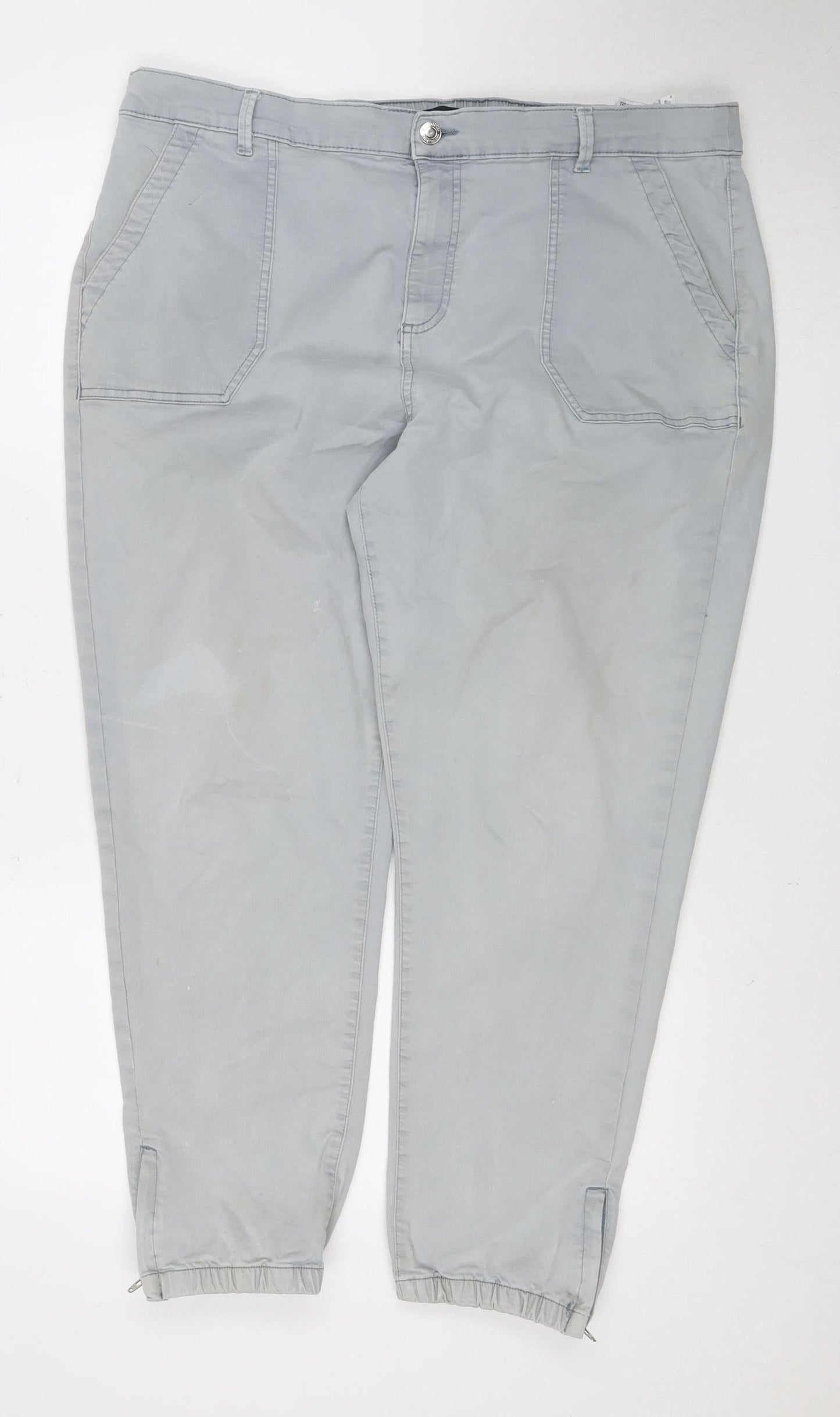 Womens UK Size 20 Marks and Spencer Regular Fit  Blue Jeans