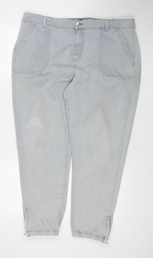 Womens UK Size 20 Marks and Spencer Regular Fit  Blue Jeans