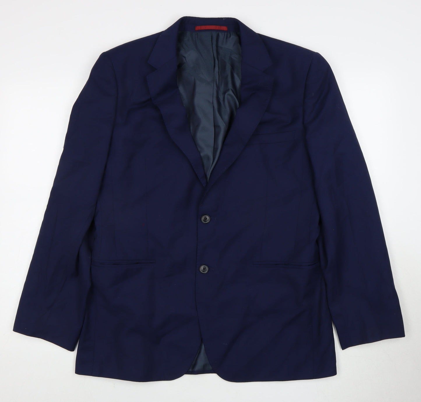 Mens UK Size 42 Burton Regular Blue Suit Jacket