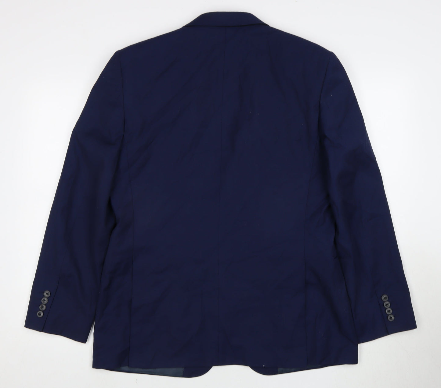 Mens UK Size 42 Burton Regular Blue Suit Jacket