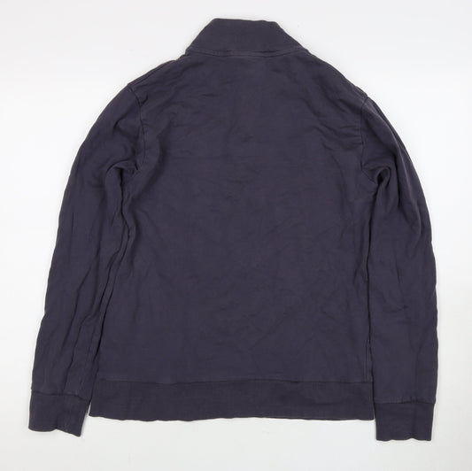 Mens UK Size M Closure London Blue Pullover Sweatshirt
